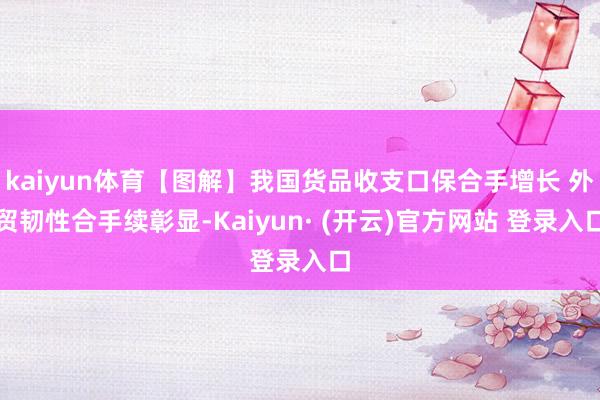 kaiyun体育【图解】我国货品收支口保合手增长 外贸韧性合手续彰显-Kaiyun· (开云)官方网站 登录入口